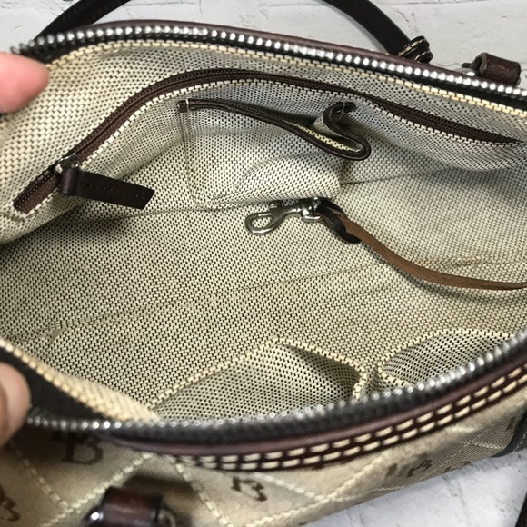 Dooney & Bourke Barrel Bag Signature Satchel - Picture 10 of 14